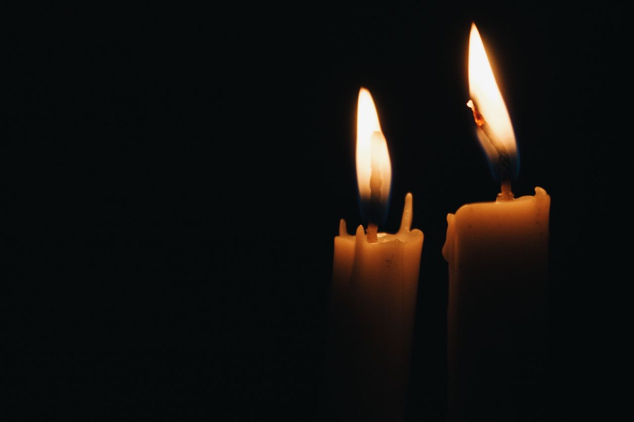 Flamme de bougie